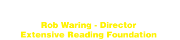 "Fun Phonics Readers are well written & well structured." Rob Waring - Director, Extensive Reading Foundation "Fun Phonics Readers are well written & well structured." Rob Waring - Director, Extensive Reading Foundation